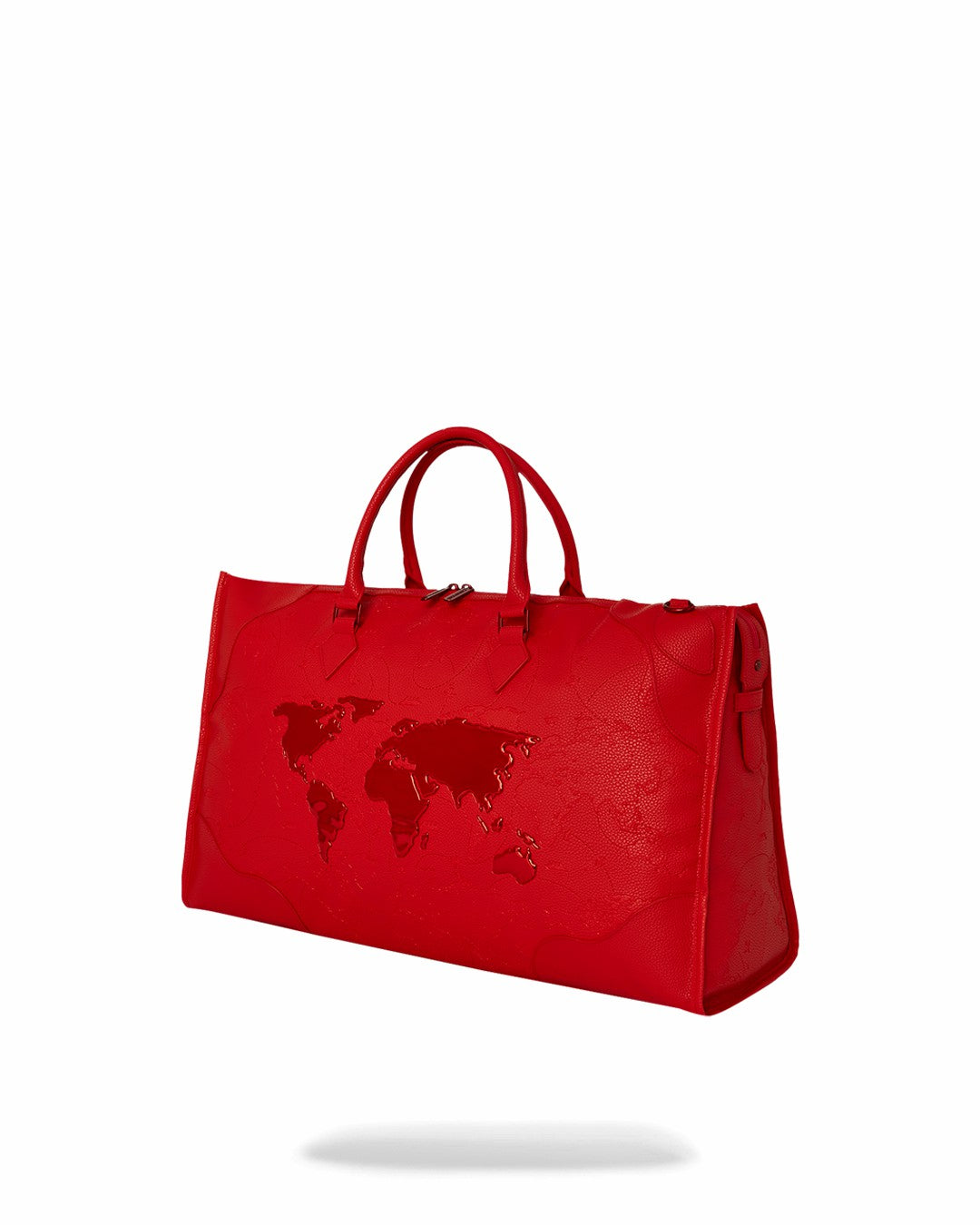 JAMES FIRST CLASS RUBY RED PYRAMID LARGE DUFFLE | Sprayground Online