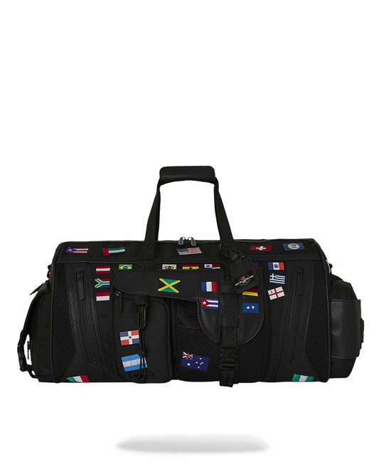JAMES FIRST CLASS GLOBAL FLAGS SPECIAL OPS DUFFLE | Sprayground for sale