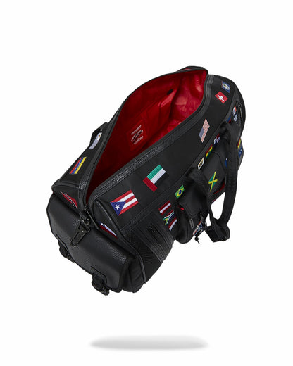 JAMES FIRST CLASS GLOBAL FLAGS SPECIAL OPS DUFFLE | Sprayground for sale