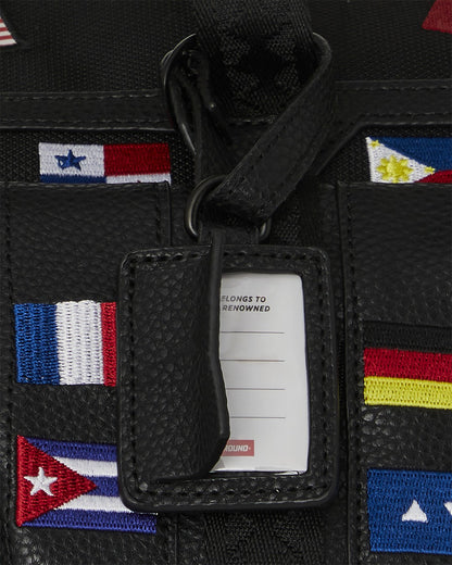 JAMES FIRST CLASS GLOBAL FLAGS SPECIAL OPS DUFFLE | Sprayground for sale