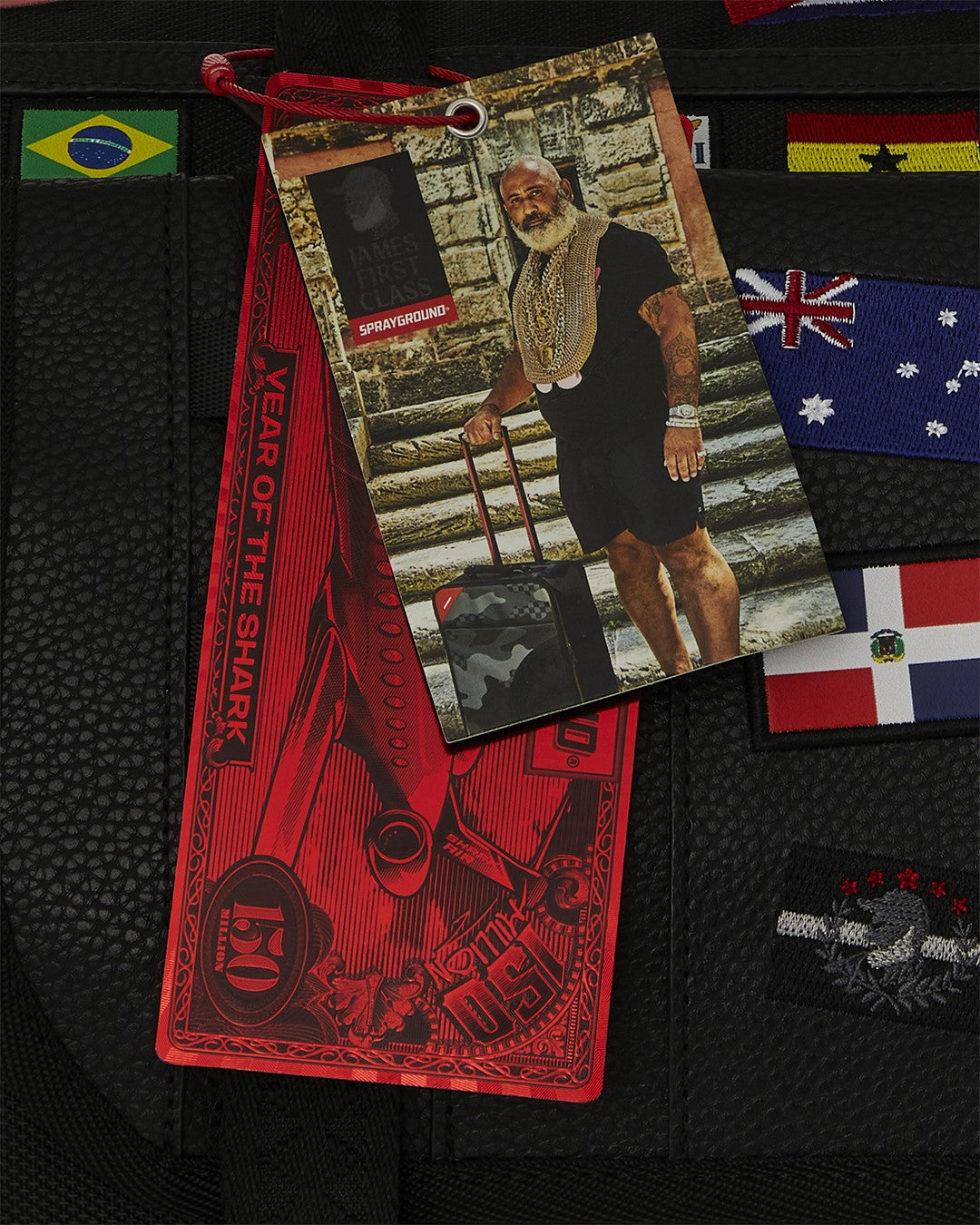 JAMES FIRST CLASS GLOBAL FLAGS SPECIAL OPS DUFFLE | Sprayground for sale