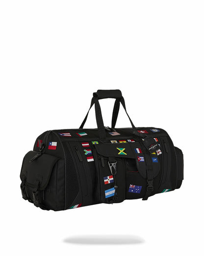 JAMES FIRST CLASS GLOBAL FLAGS SPECIAL OPS DUFFLE | Sprayground for sale