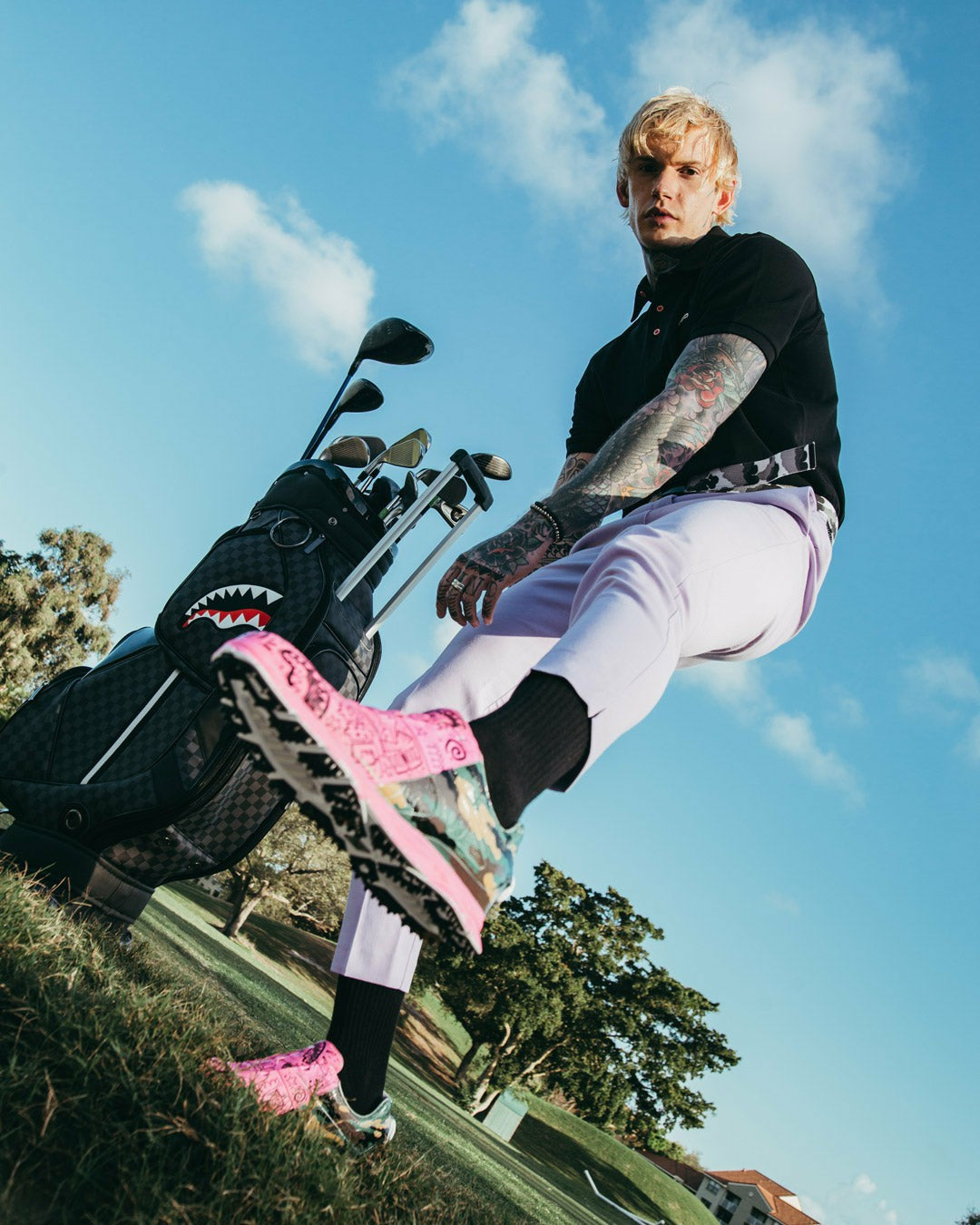HENNY AIIR TO THE THRONE PRO GOLF BAG | Sprayground Online
