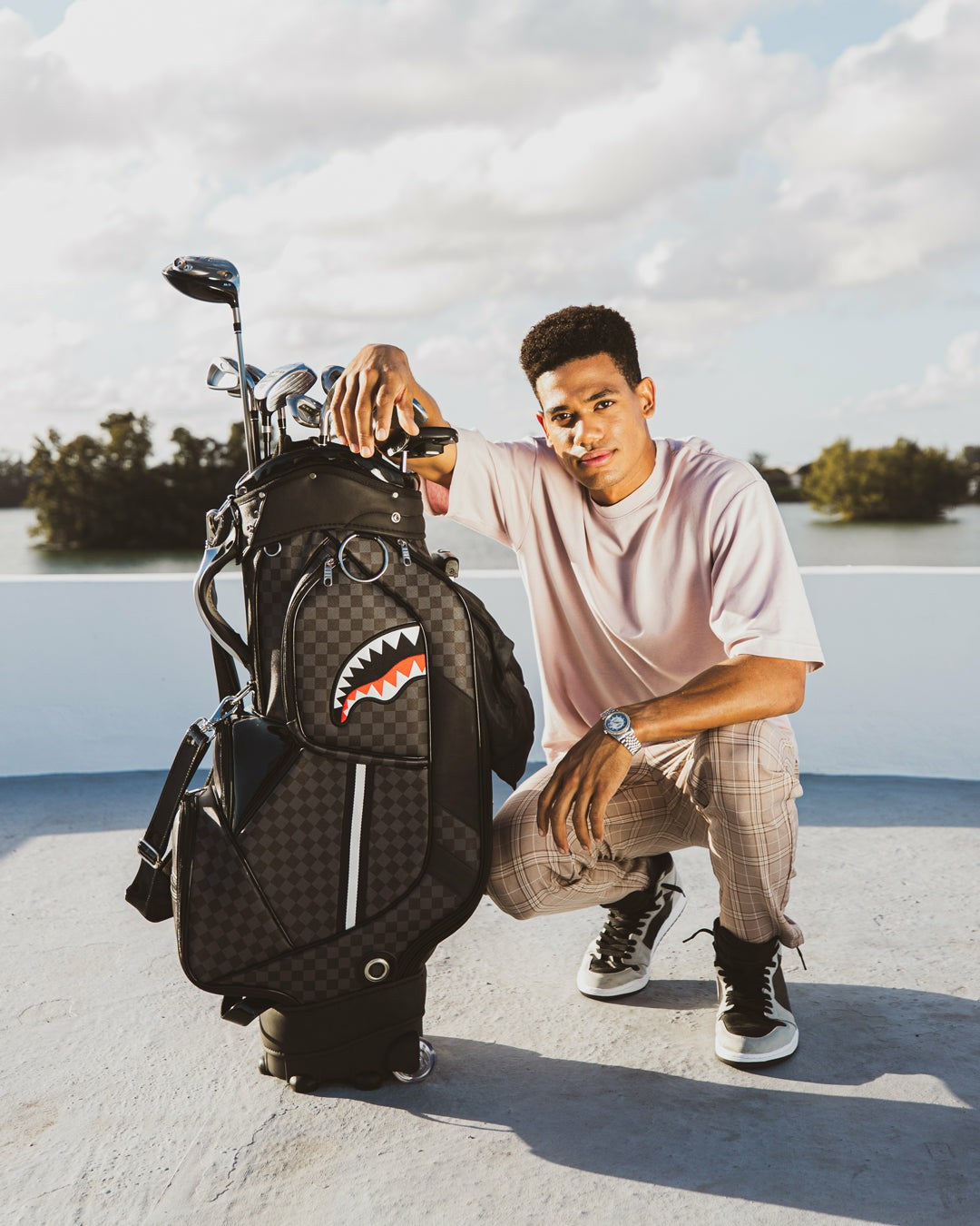 HENNY AIIR TO THE THRONE PRO GOLF BAG | Sprayground Online