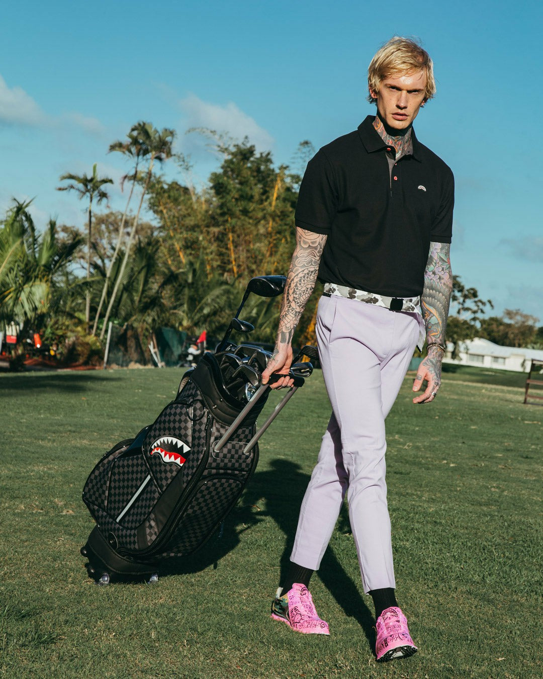 HENNY AIIR TO THE THRONE PRO GOLF BAG | Sprayground Online