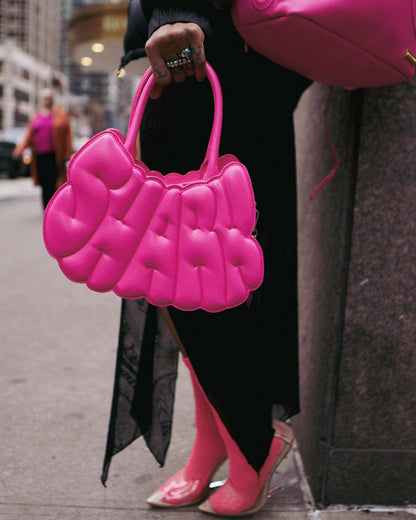 PINK POP SHARK BUBBLE HANDBAG | Sprayground for sale