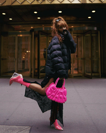PINK POP SHARK BUBBLE HANDBAG | Sprayground for sale