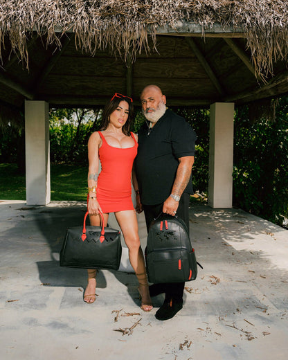 JAMES FIRST CLASS GLOBAL TAKEOFF SPIRKIN HANDBAG | Sprayground Discount