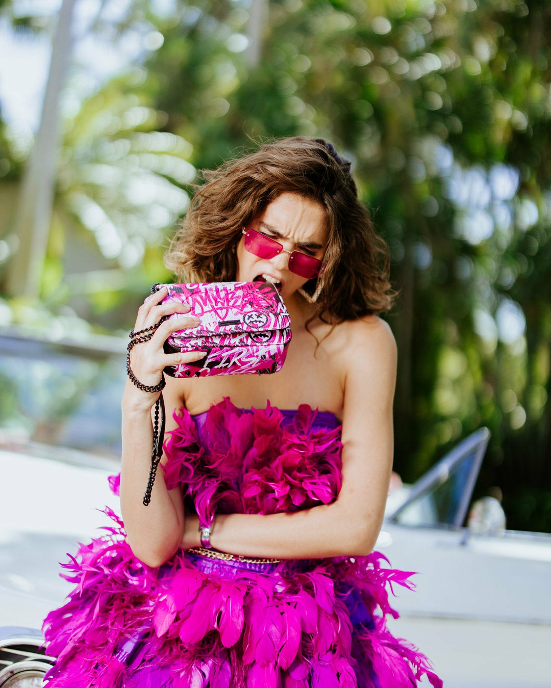 AFTERGLOW SKYGLOW SHARK HANDBAG | Sprayground Clearance