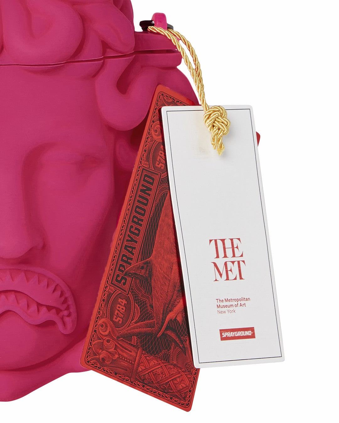 THE MET CANOVA MEDUSA HANDBAG (PINK) | Sprayground sale