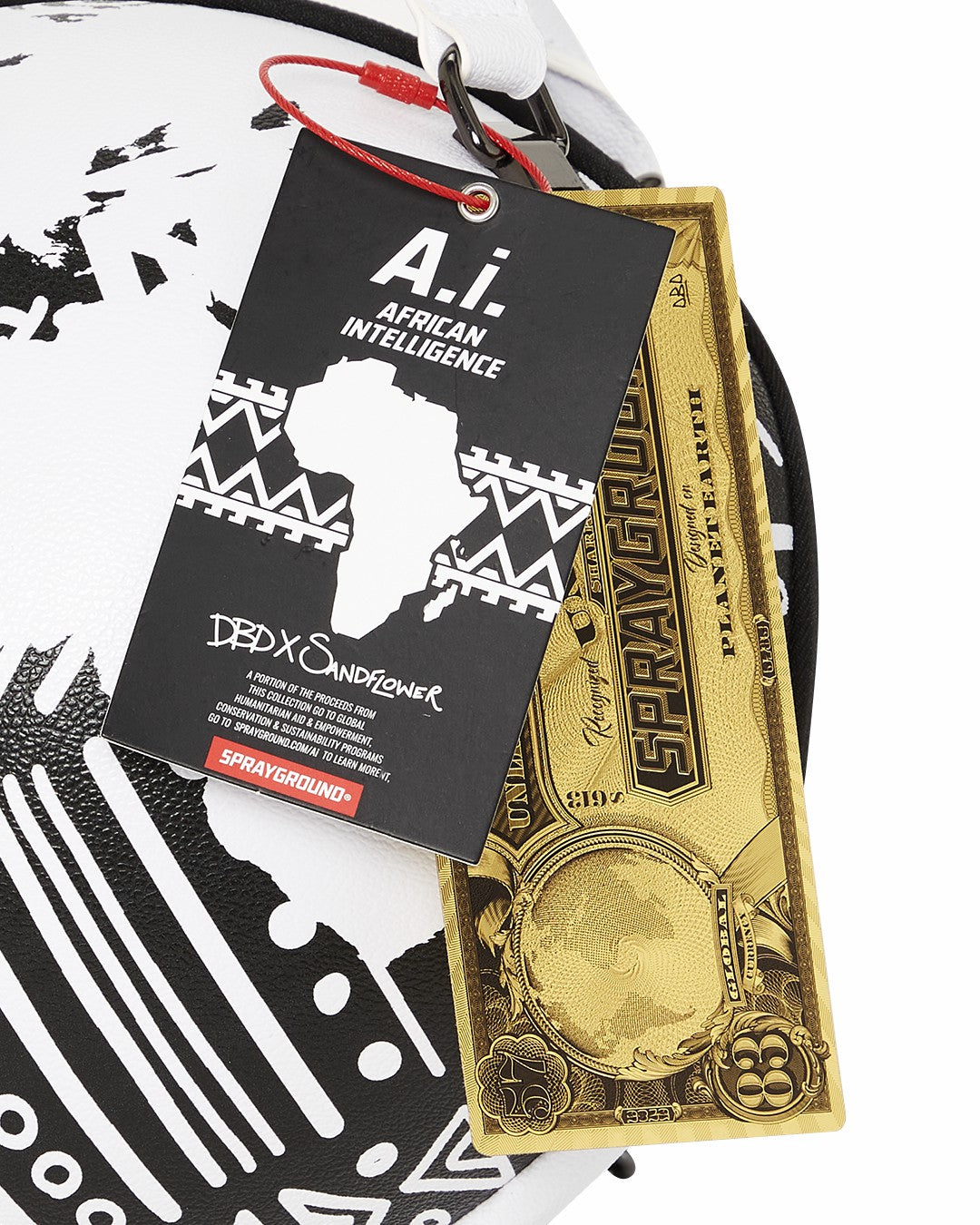 A.I.8 AFRICAN INTELLIGENCE - ORIGIN STORY GLOBE BAG | Sprayground Near Me
