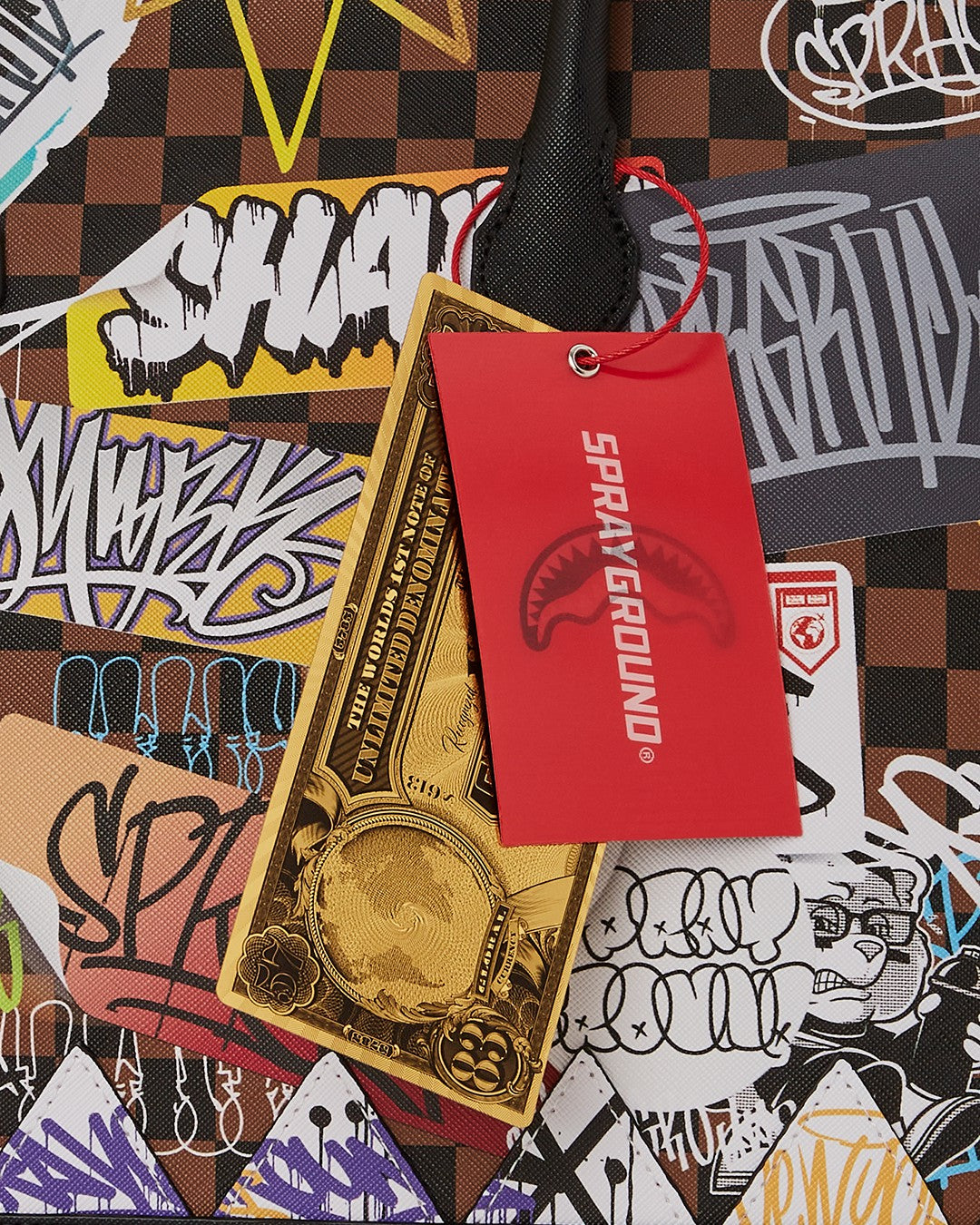 SHARKS IN PARIS THE RIZZ PALACE HANDBAG | Sprayground sale