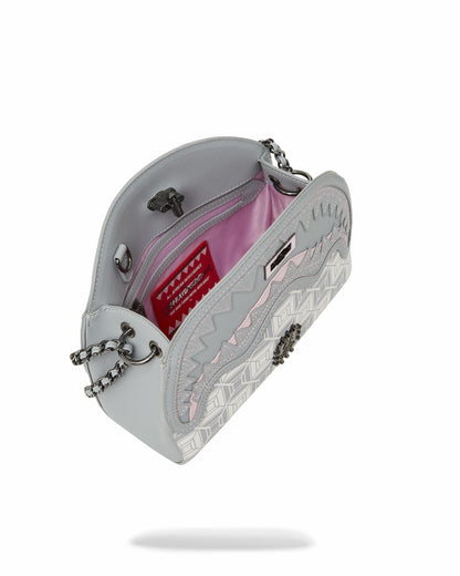 A.I.8 AFRICAN INTELLIGENCE BOOKED & BUSY SHARK HANDBAG | Sprayground for sale