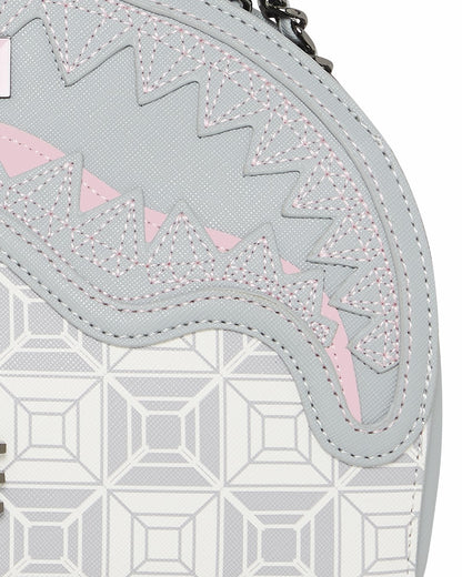 A.I.8 AFRICAN INTELLIGENCE BOOKED & BUSY SHARK HANDBAG | Sprayground for sale