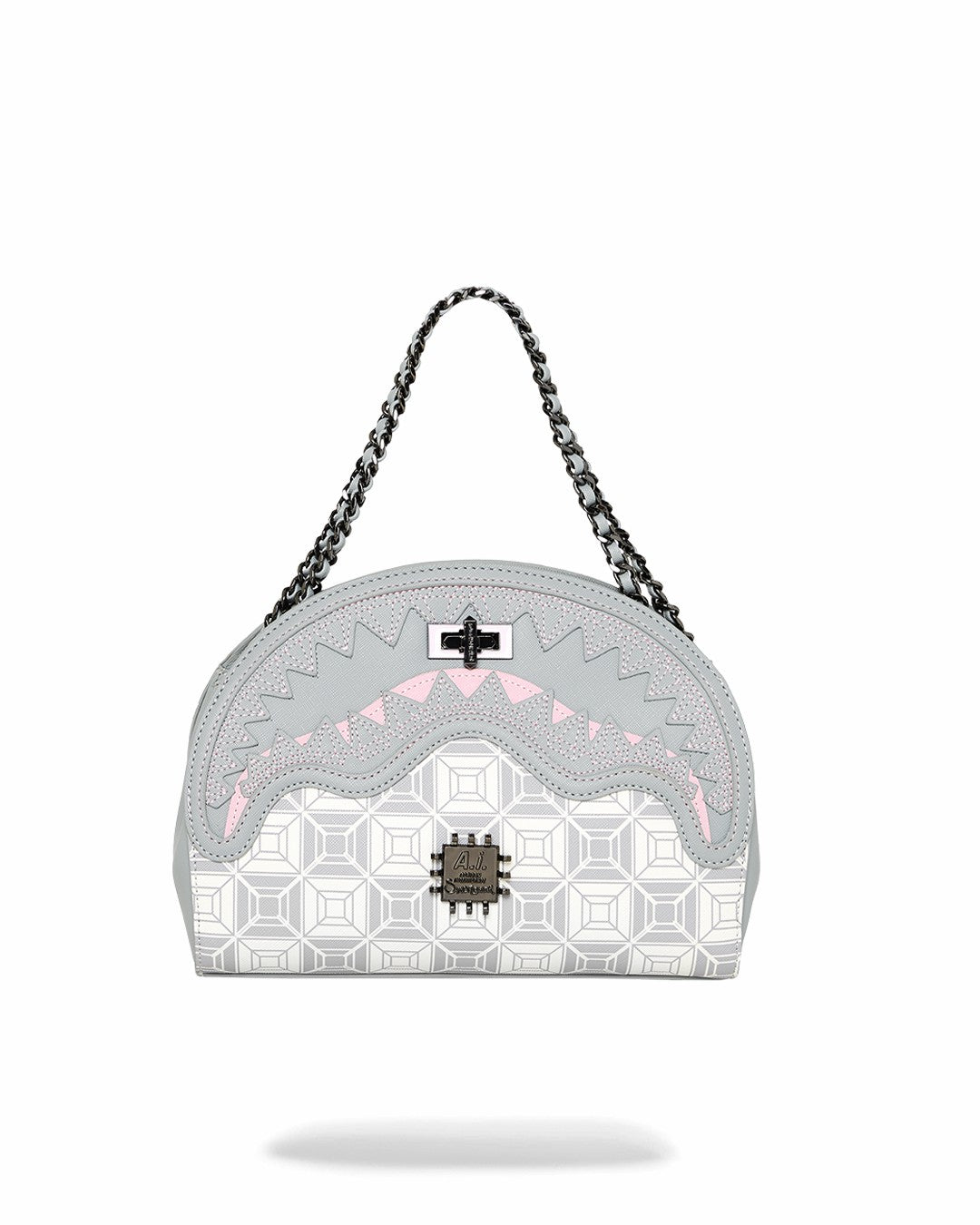 A.I.8 AFRICAN INTELLIGENCE BOOKED & BUSY SHARK HANDBAG | Sprayground for sale