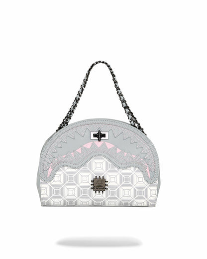 A.I.8 AFRICAN INTELLIGENCE BOOKED & BUSY SHARK HANDBAG | Sprayground for sale