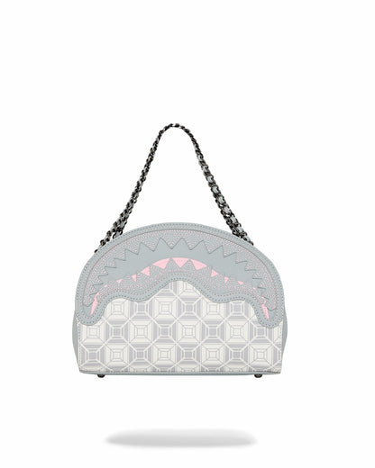 A.I.8 AFRICAN INTELLIGENCE BOOKED & BUSY SHARK HANDBAG | Sprayground for sale