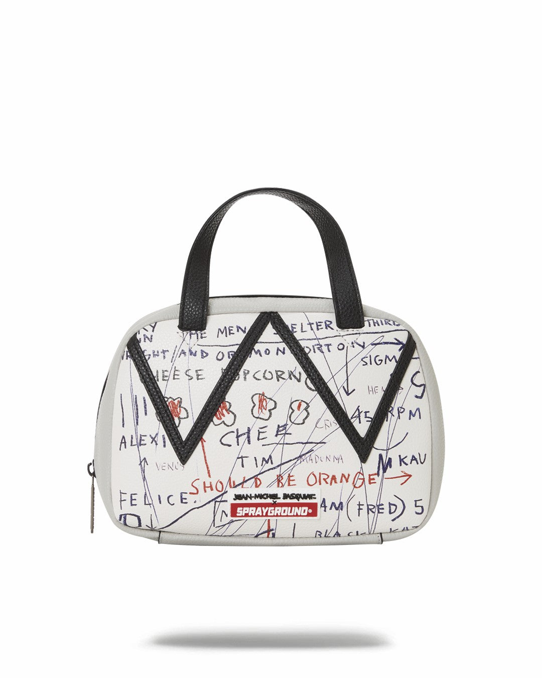 OFFICIAL BASQUIAT UNTITLED (CHEESE POPCORN) 1983 HANDBAG | Sprayground Online