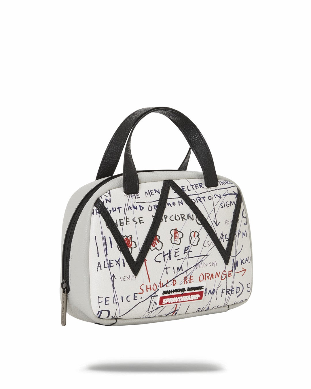 OFFICIAL BASQUIAT UNTITLED (CHEESE POPCORN) 1983 HANDBAG | Sprayground Online