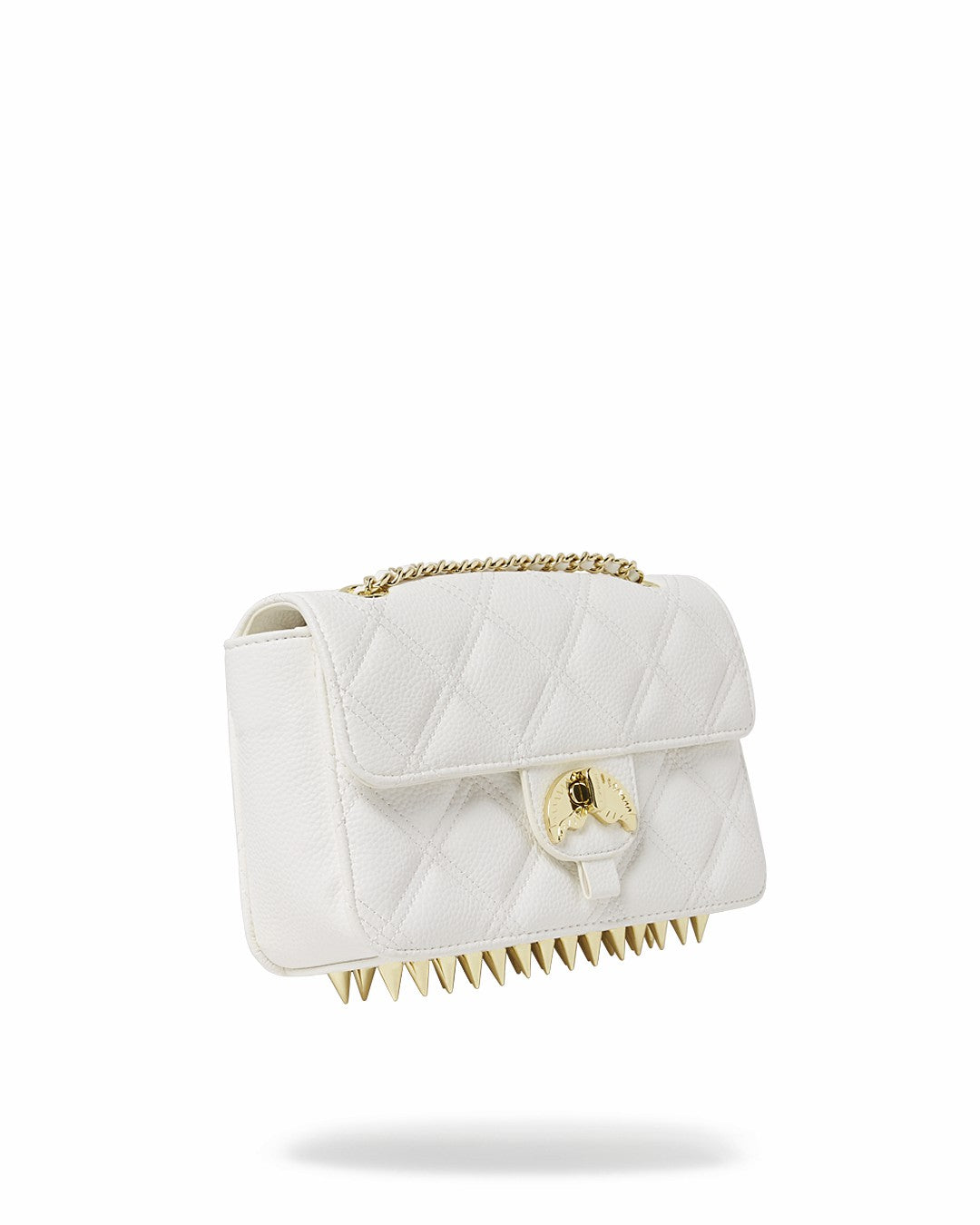 RIVIERA LE BLANC GOLD CHAIN SHARK HANDBAG | Sprayground Discount