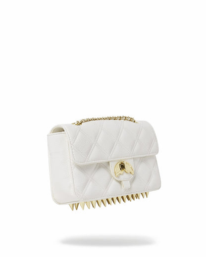 RIVIERA LE BLANC GOLD CHAIN SHARK HANDBAG | Sprayground Discount