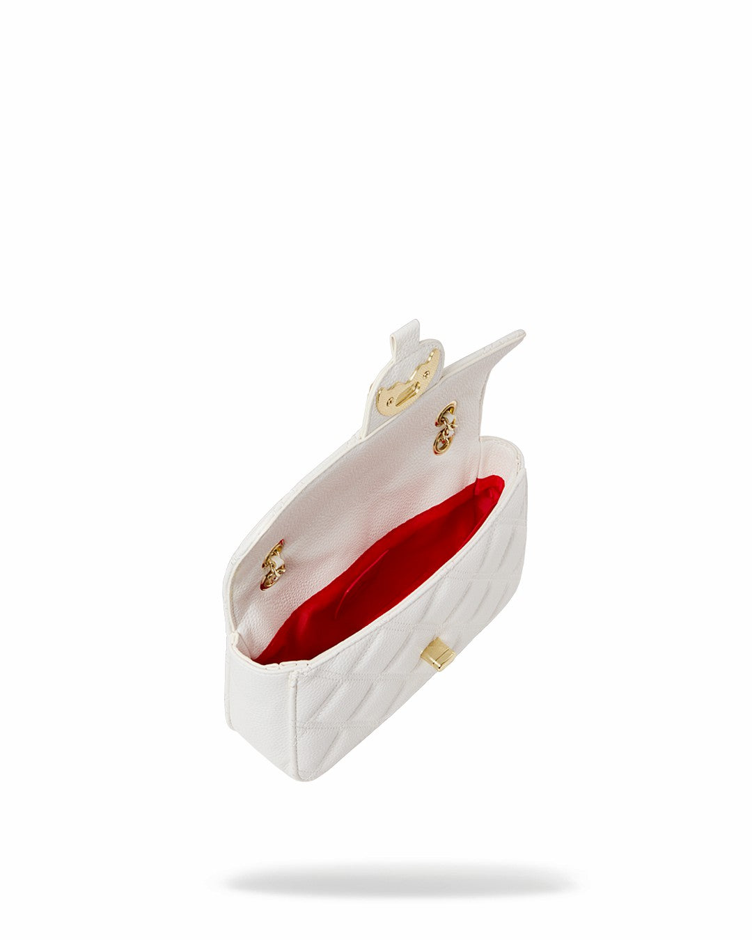 RIVIERA LE BLANC GOLD CHAIN SHARK HANDBAG | Sprayground Discount