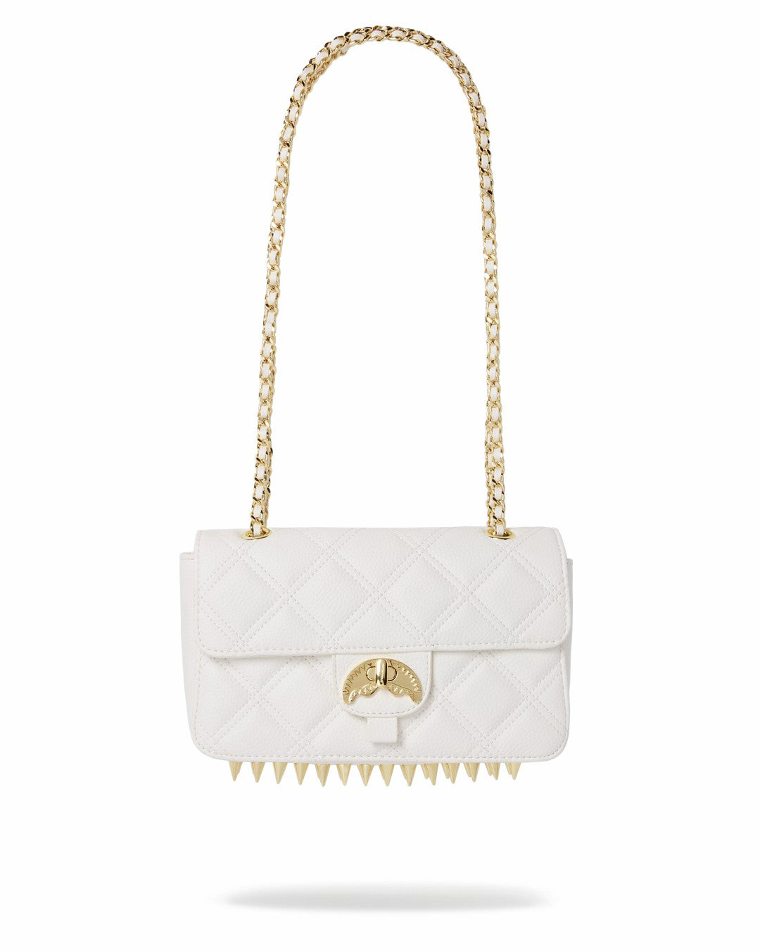 RIVIERA LE BLANC GOLD CHAIN SHARK HANDBAG | Sprayground Discount