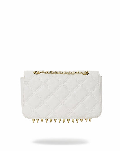 RIVIERA LE BLANC GOLD CHAIN SHARK HANDBAG | Sprayground Discount