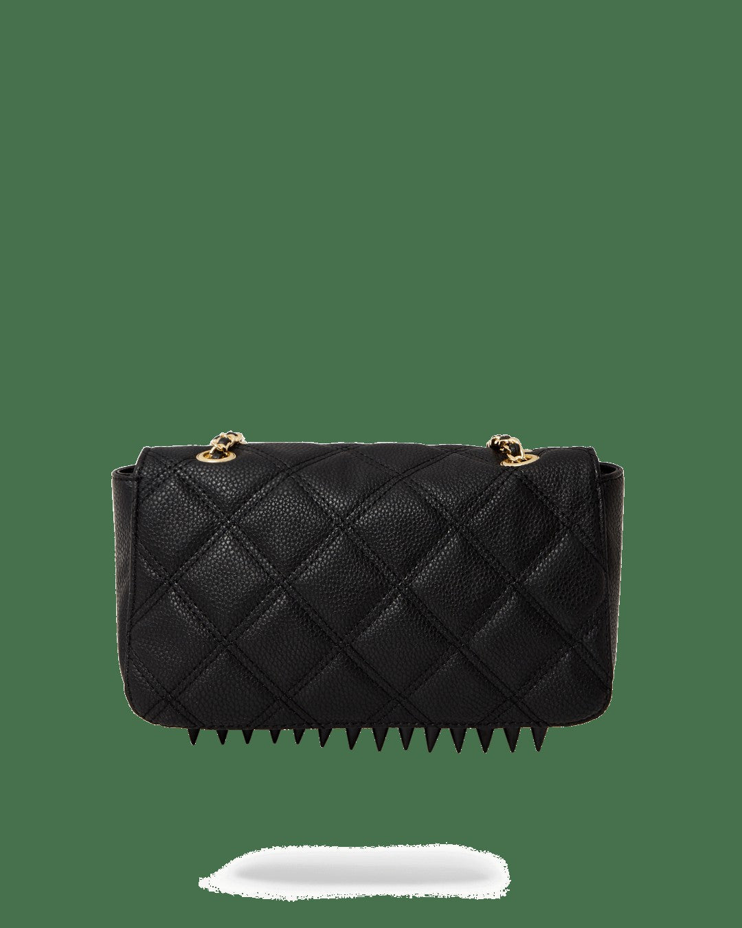 NOIR QUILT GOLD CHAIN SHARK HANDBAG | Sprayground Clearance