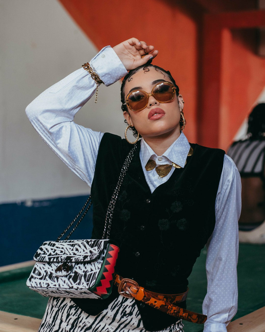 NIGHT NIGHT SHARKCHAIN HANDBAG | Sprayground Online