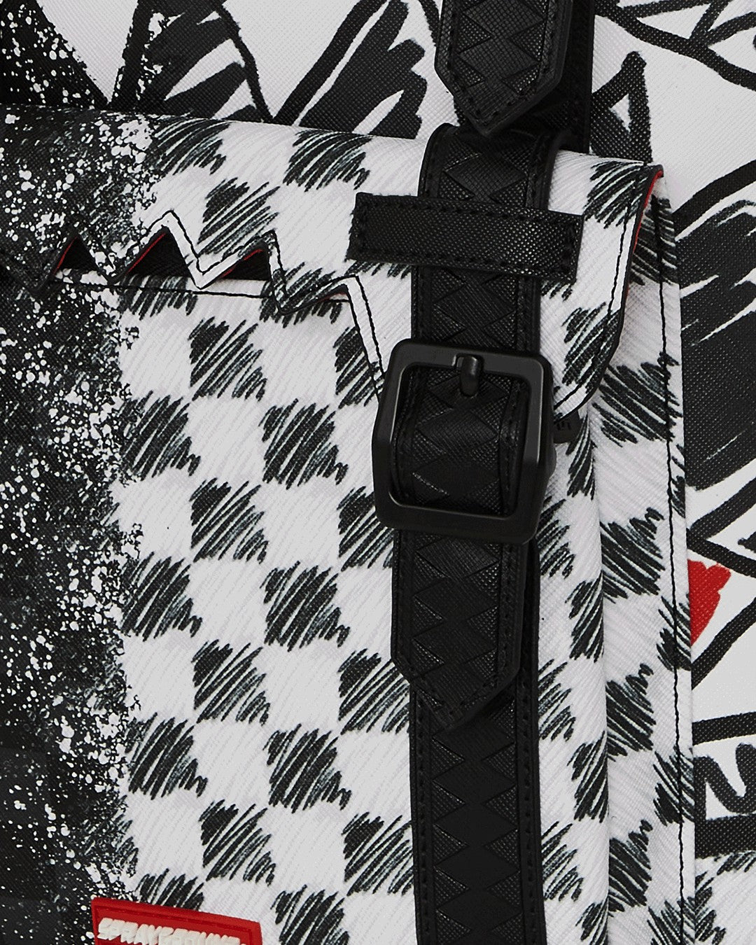 SCRIBBLE DRIBBLE CHECK HILLS BACKPACK | Sprayground Online