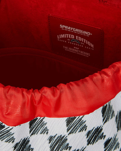 SCRIBBLE DRIBBLE CHECK HILLS BACKPACK | Sprayground Online