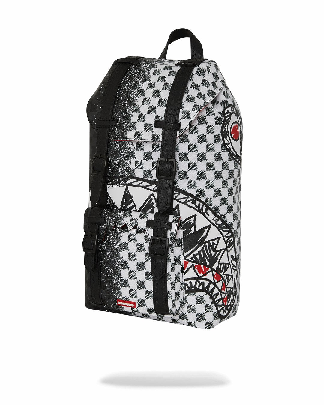 SCRIBBLE DRIBBLE CHECK HILLS BACKPACK | Sprayground Online