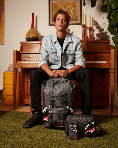 XTC GREY SHARKS IN PARIS HILLS BACKPACK | Sprayground Clearance