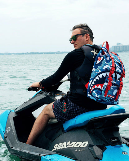 SHARK WAVE HILLS BACKPACK | Sprayground US
