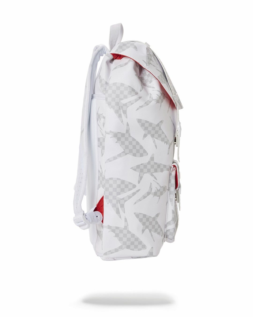 SHARK CHECK (WHITE) HILLS BACKPACK | Sprayground for sale