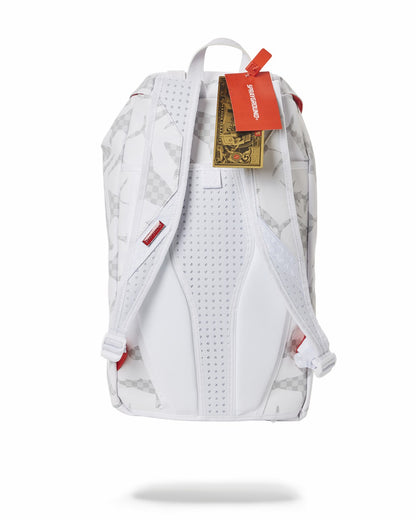 SHARK CHECK (WHITE) HILLS BACKPACK | Sprayground for sale