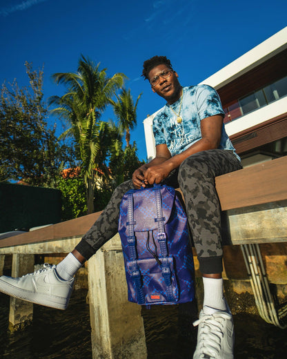 SHARK CHECK (BLUE) HILLS BACKPACK | Sprayground Clearance