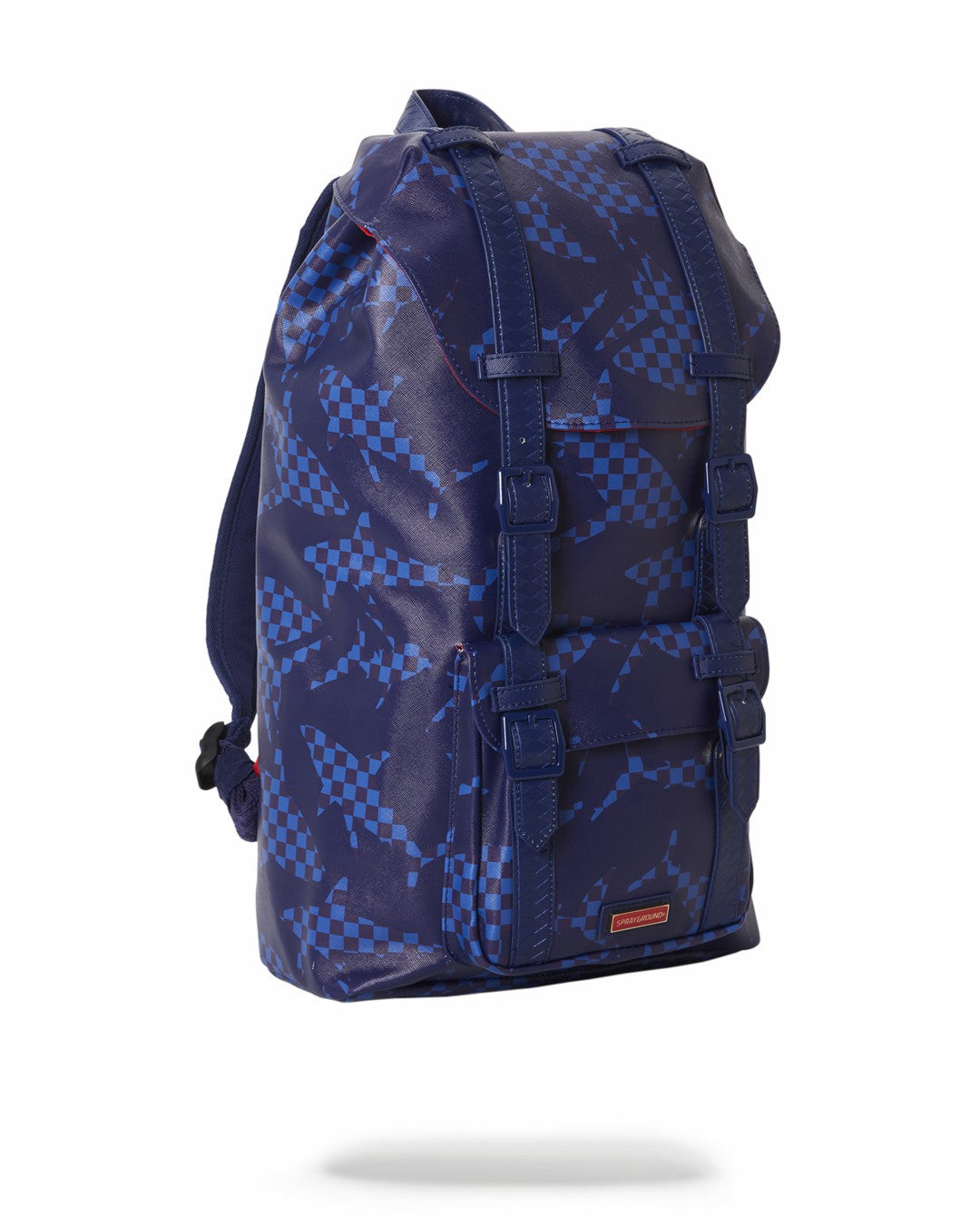 SHARK CHECK (BLUE) HILLS BACKPACK | Sprayground Clearance
