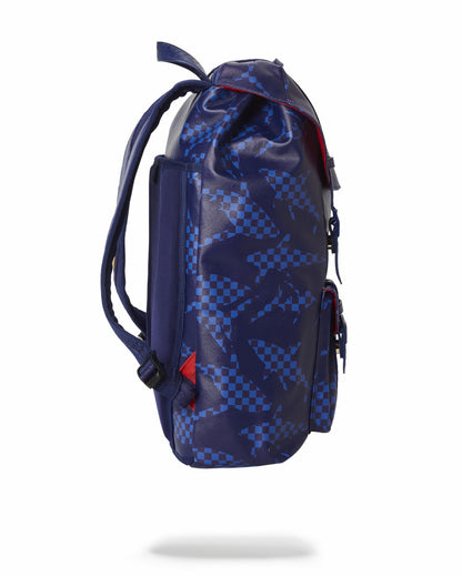 SHARK CHECK (BLUE) HILLS BACKPACK | Sprayground Clearance