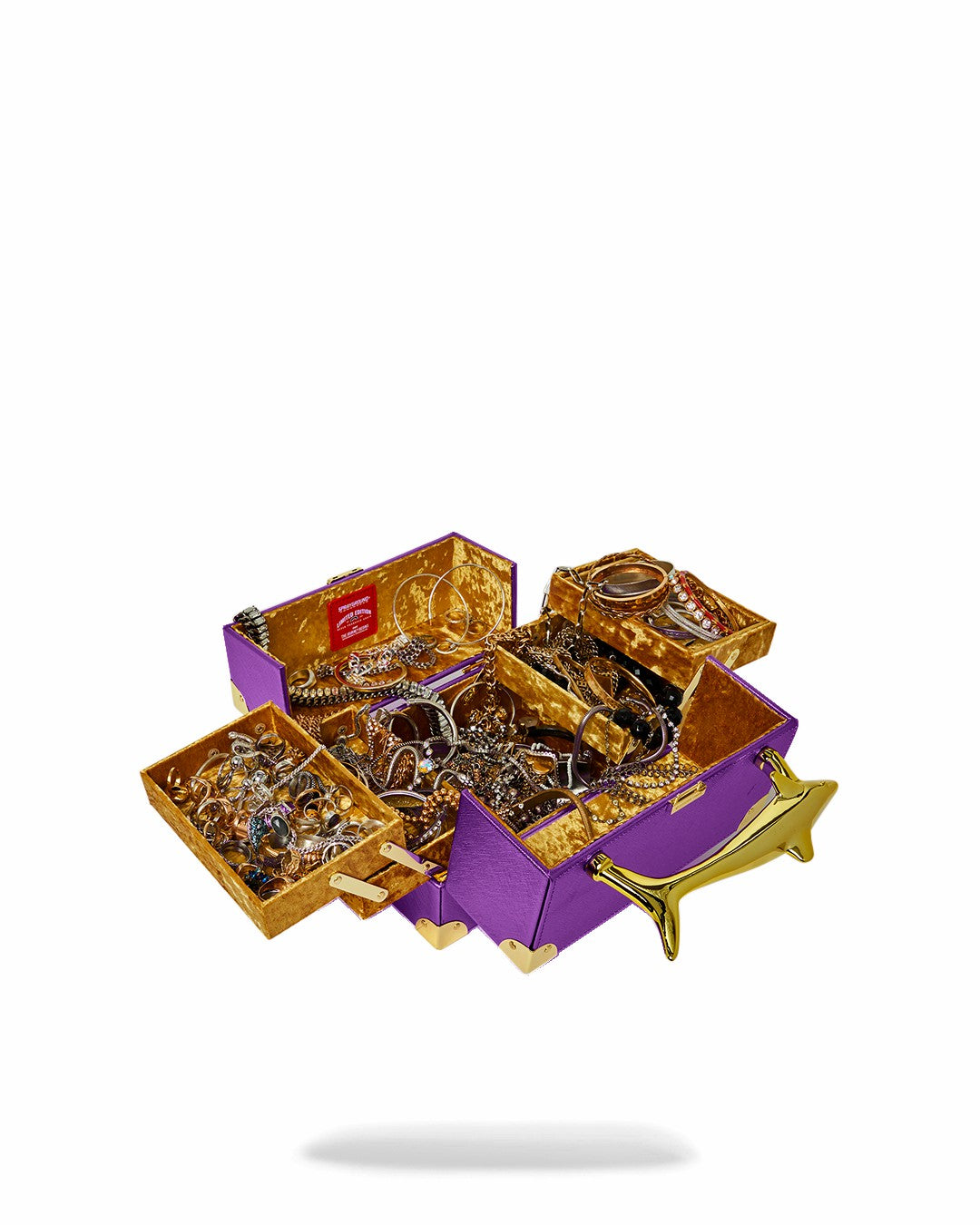 SHARKS OF THE GOLD OCEAN JEWELRY CASE | Sprayground US