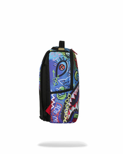 SPLIT SCRIBBLES BACKPACK | Sprayground Discount