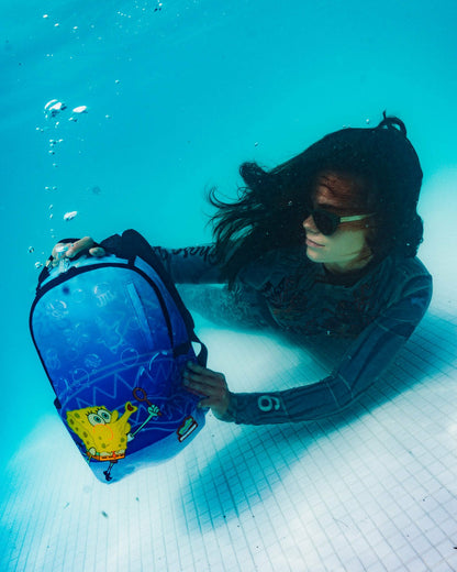 SPONGEBOB BLOWING BUBBLES DLXR MINI BACKPACK | Sprayground US