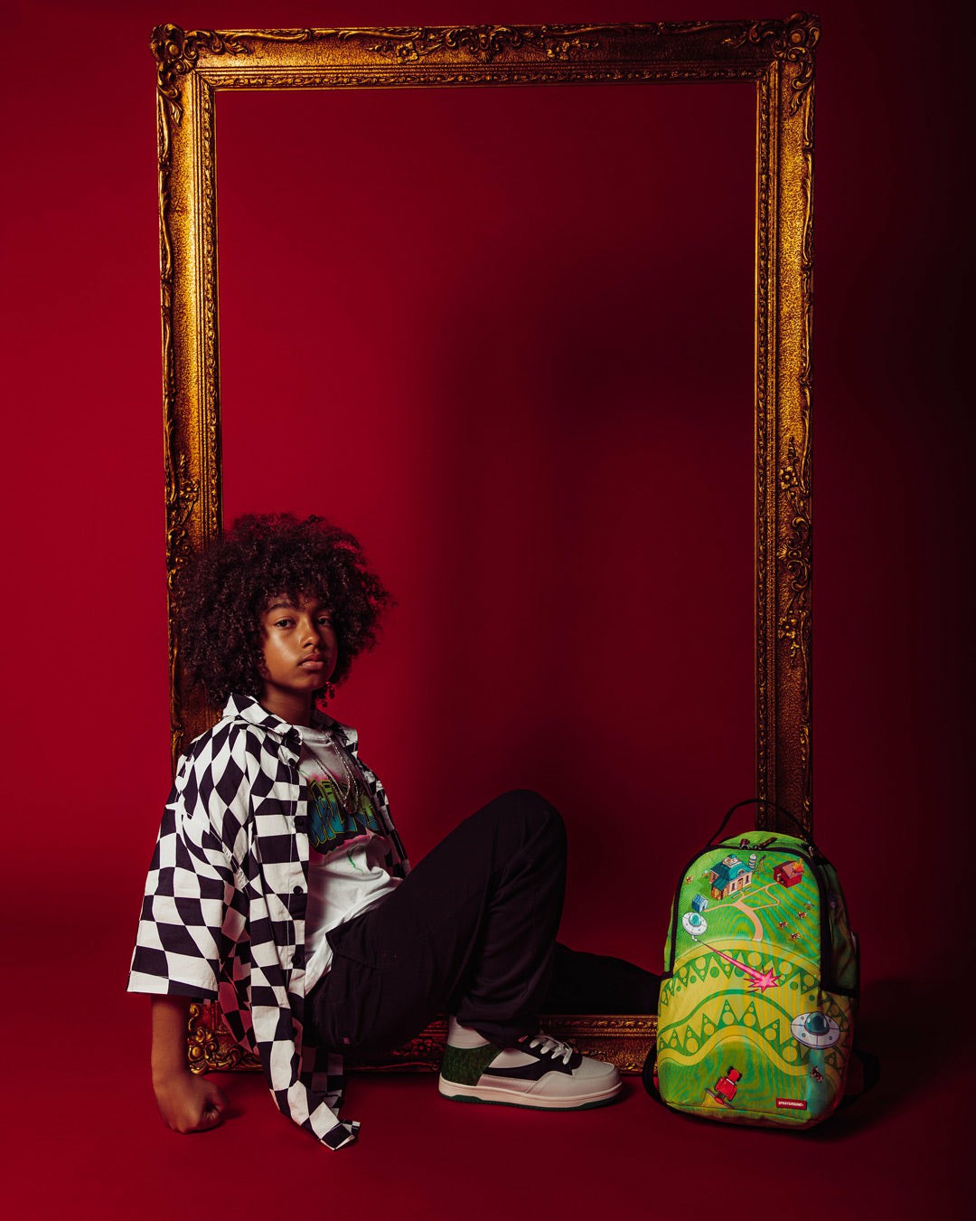MINI ALIEN FARM BACKPACK | Sprayground Discount