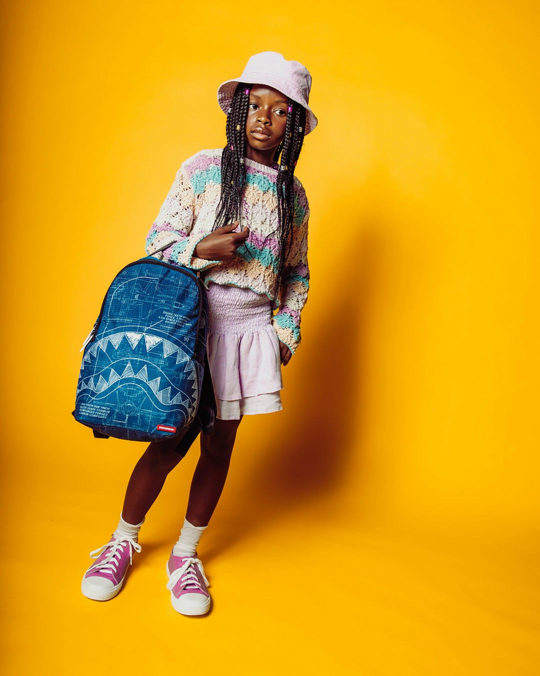 MINI SCHEMATICS SHARK BACKPACK | Sprayground Clearance