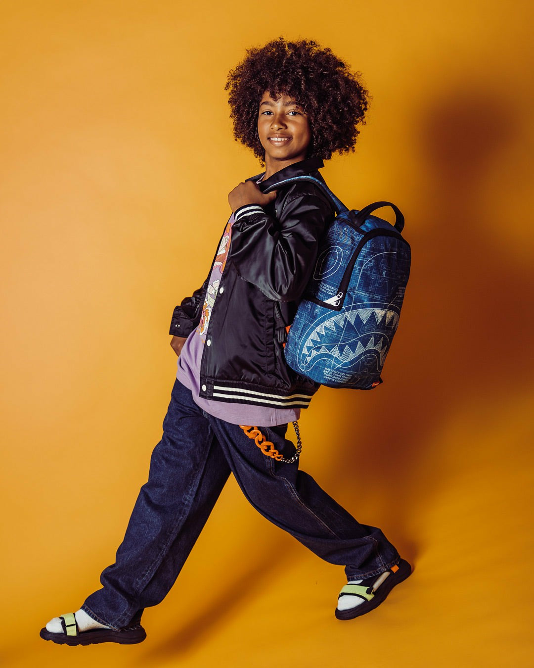 MINI SCHEMATICS SHARK BACKPACK | Sprayground Clearance