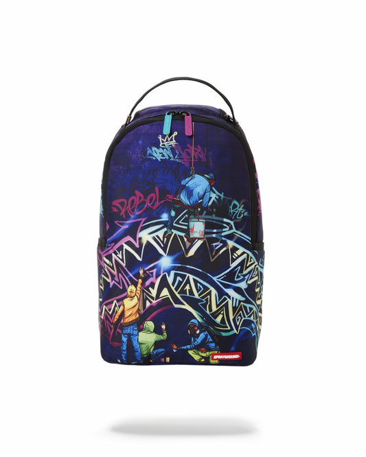 MIDNIGHT GRAFFITI ARTISTS MINI BACKPACK | Sprayground US