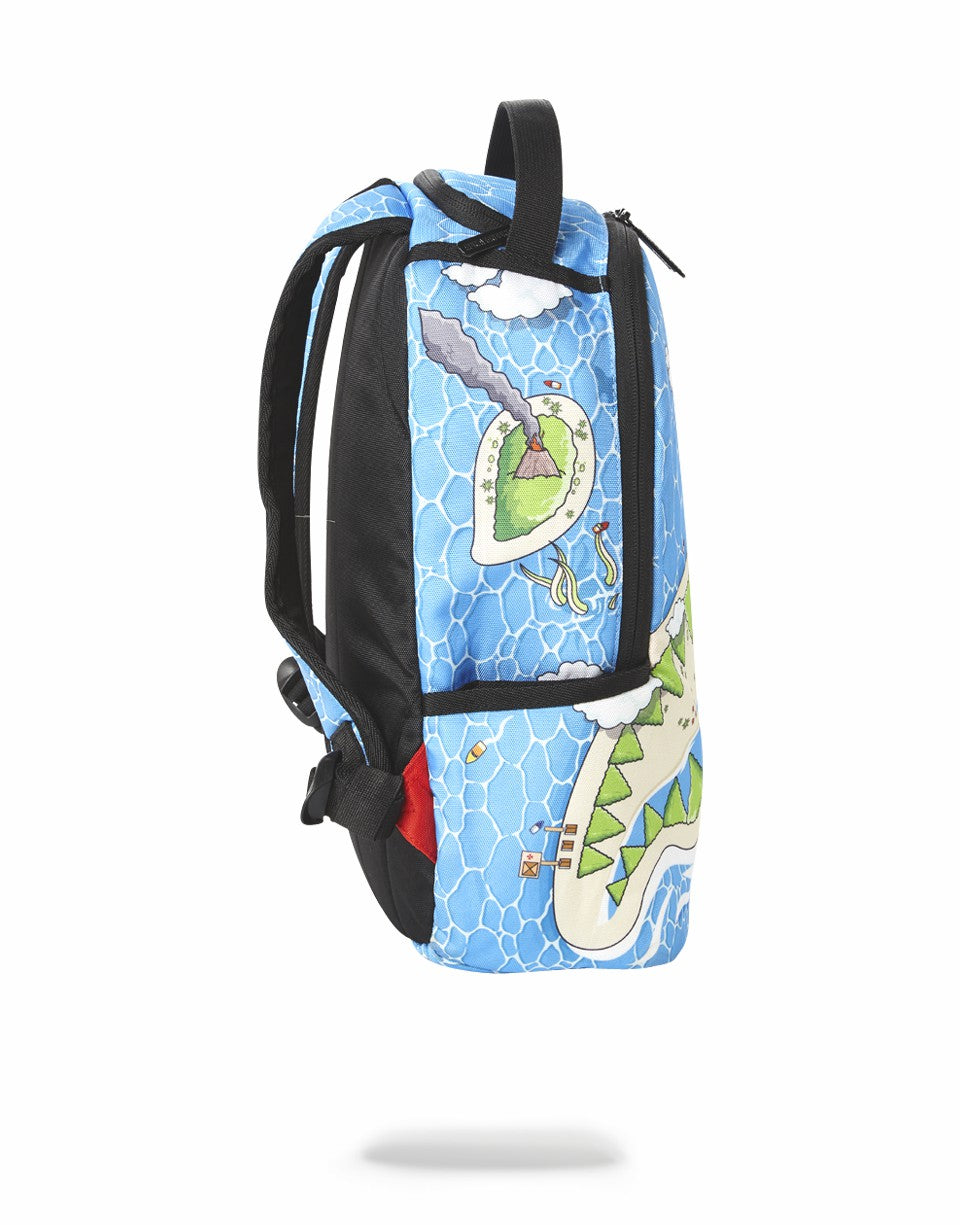 MINI WELCOME TO SHARK ISLAND BACKPACK | Sprayground for sale