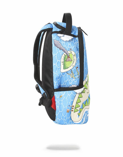 MINI WELCOME TO SHARK ISLAND BACKPACK | Sprayground for sale