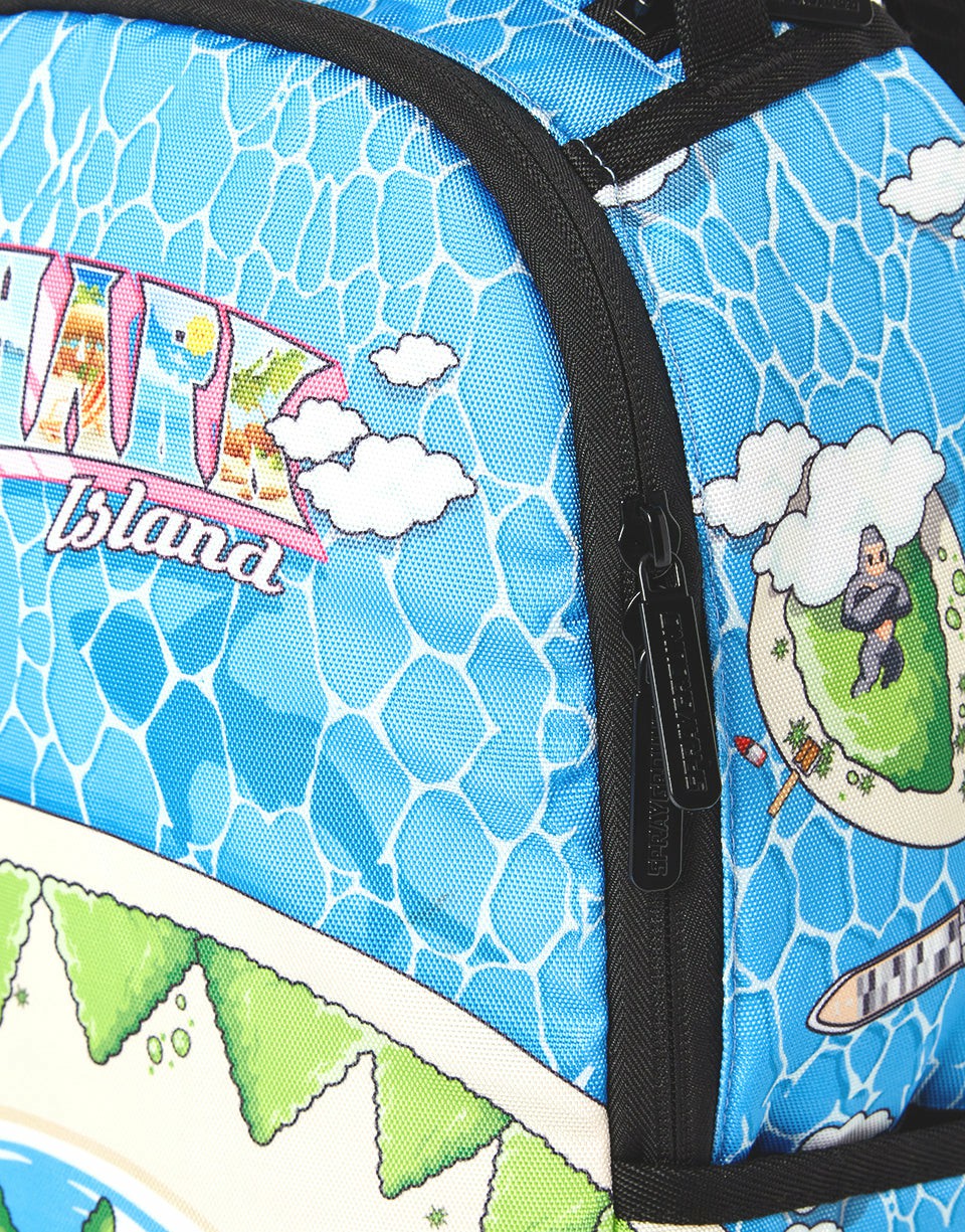 MINI WELCOME TO SHARK ISLAND BACKPACK | Sprayground for sale